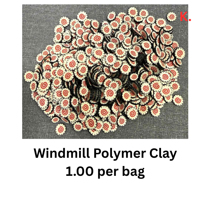$1 Polymer Clay & Glitter Bags