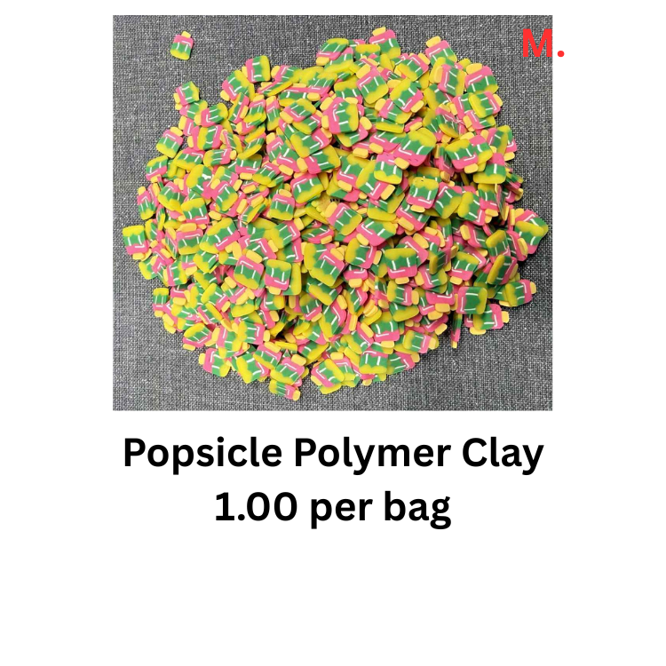 $1 Polymer Clay & Glitter Bags