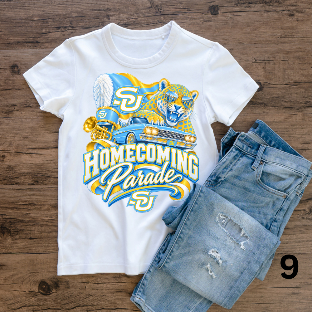 Southern University Homecoming Parade Shirts