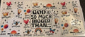 UV DTF Wrap- God is so much bigger than....