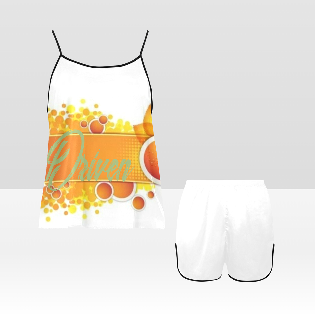 Women's Spaghetti Strap Short Pajama Set