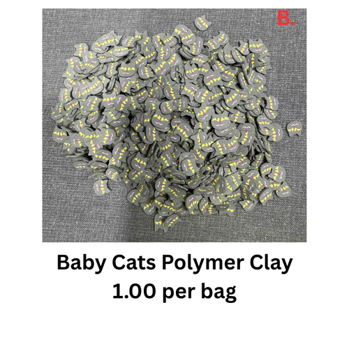 $1 Polymer Clay & Glitter Bags