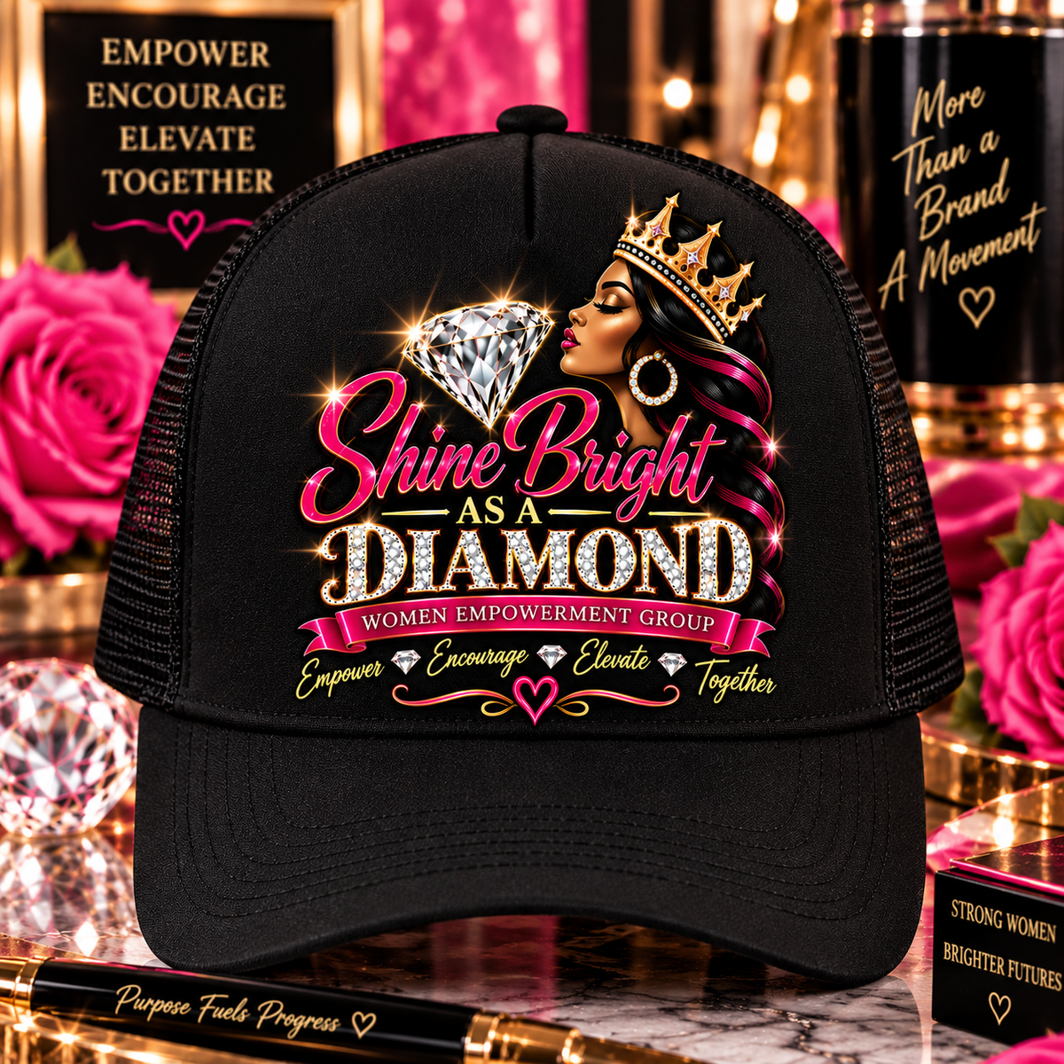 Shine Bright As A Diamond Hat