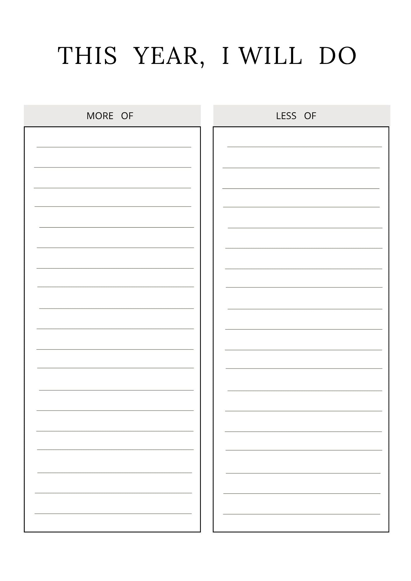 Personal Growth Planner