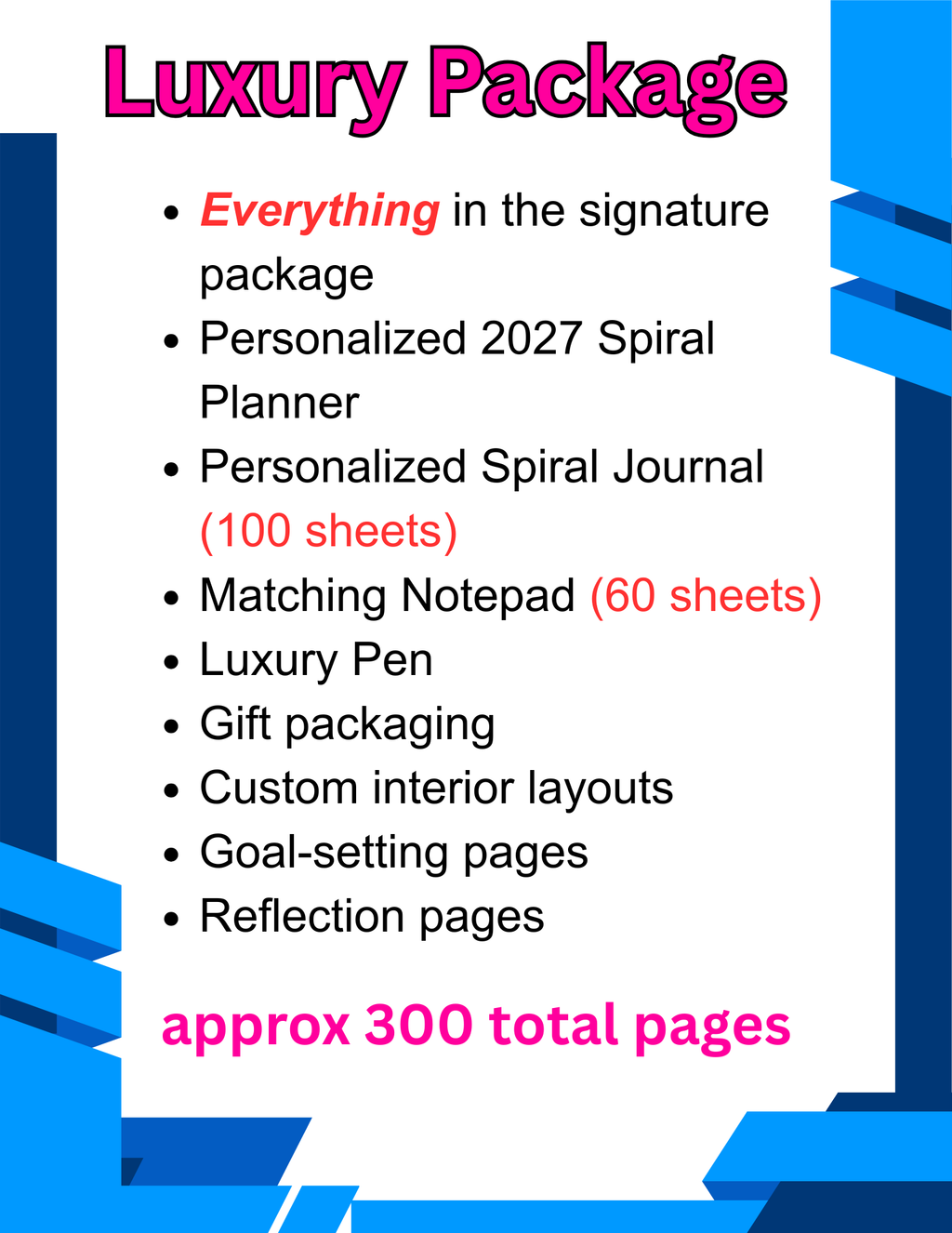 2027 Planner