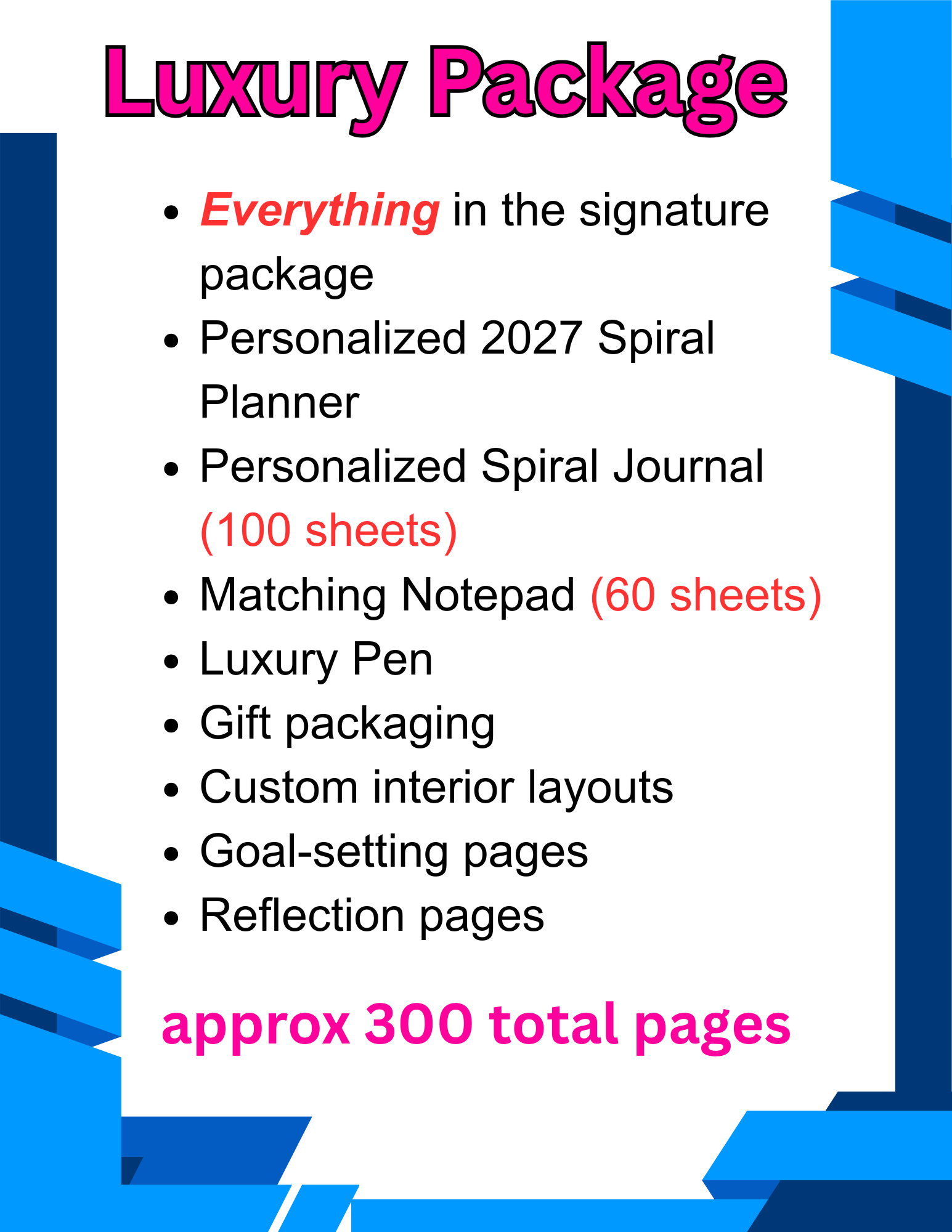 2027 Planner