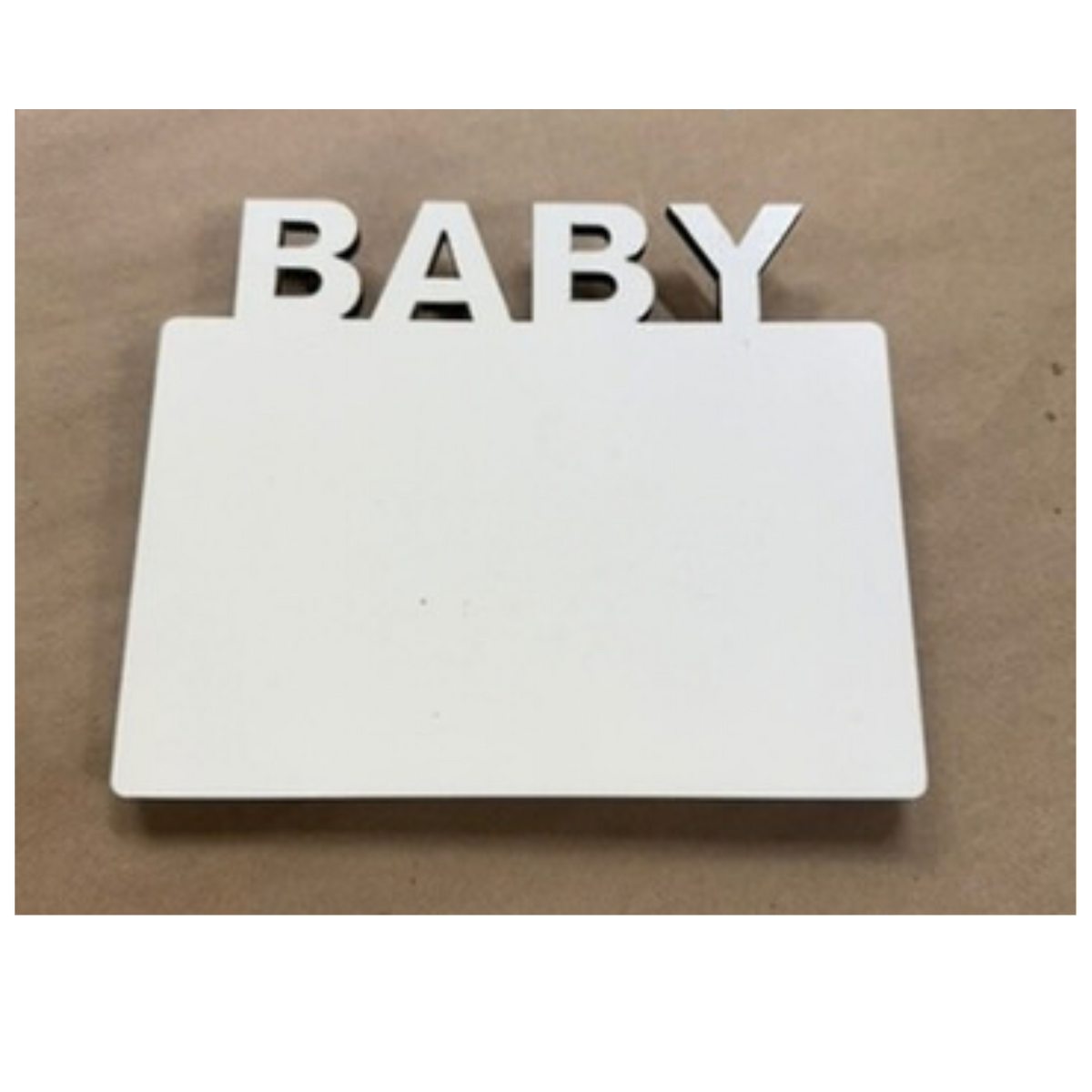 Sublimation Baby Frame
