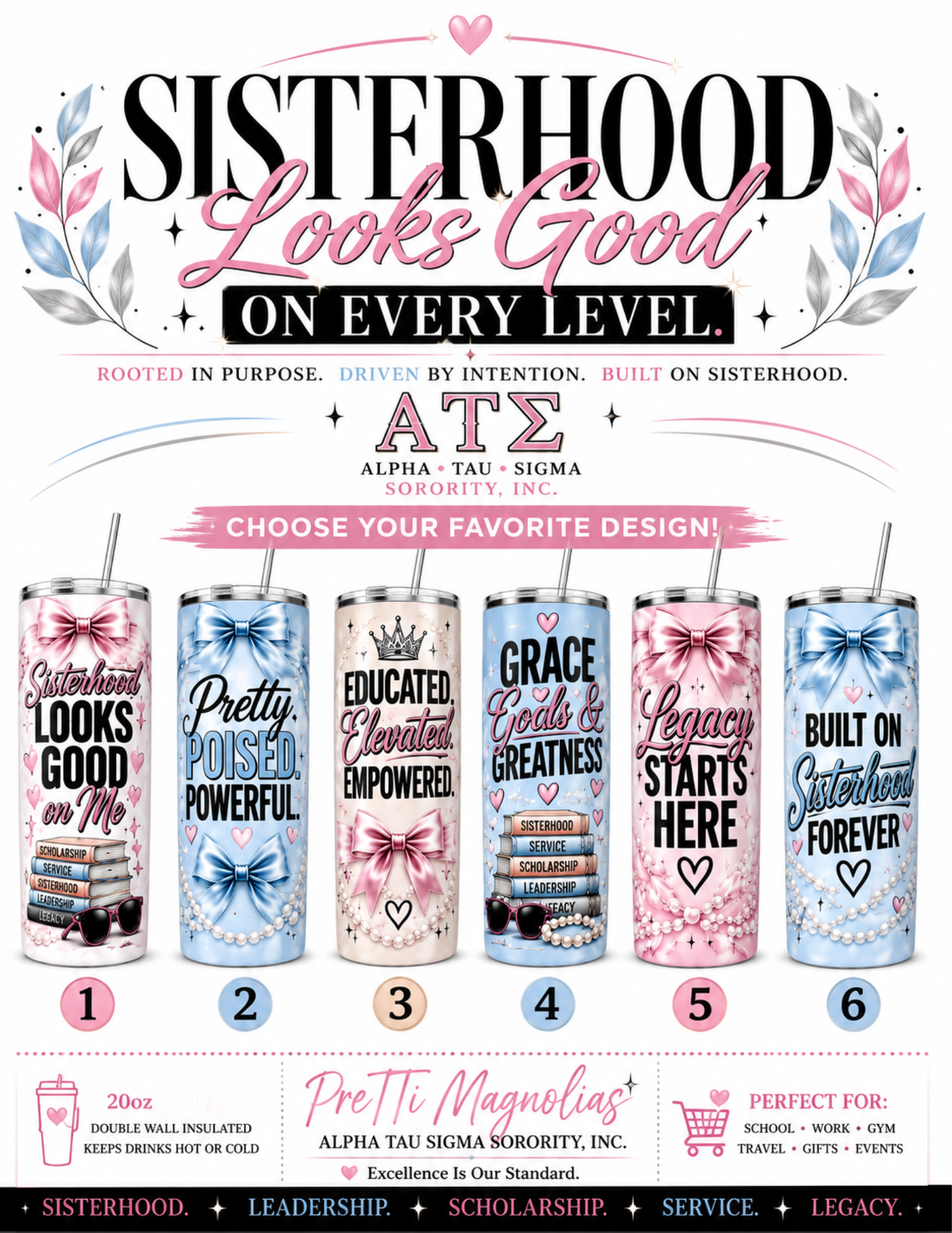 On Every Level Tumblers