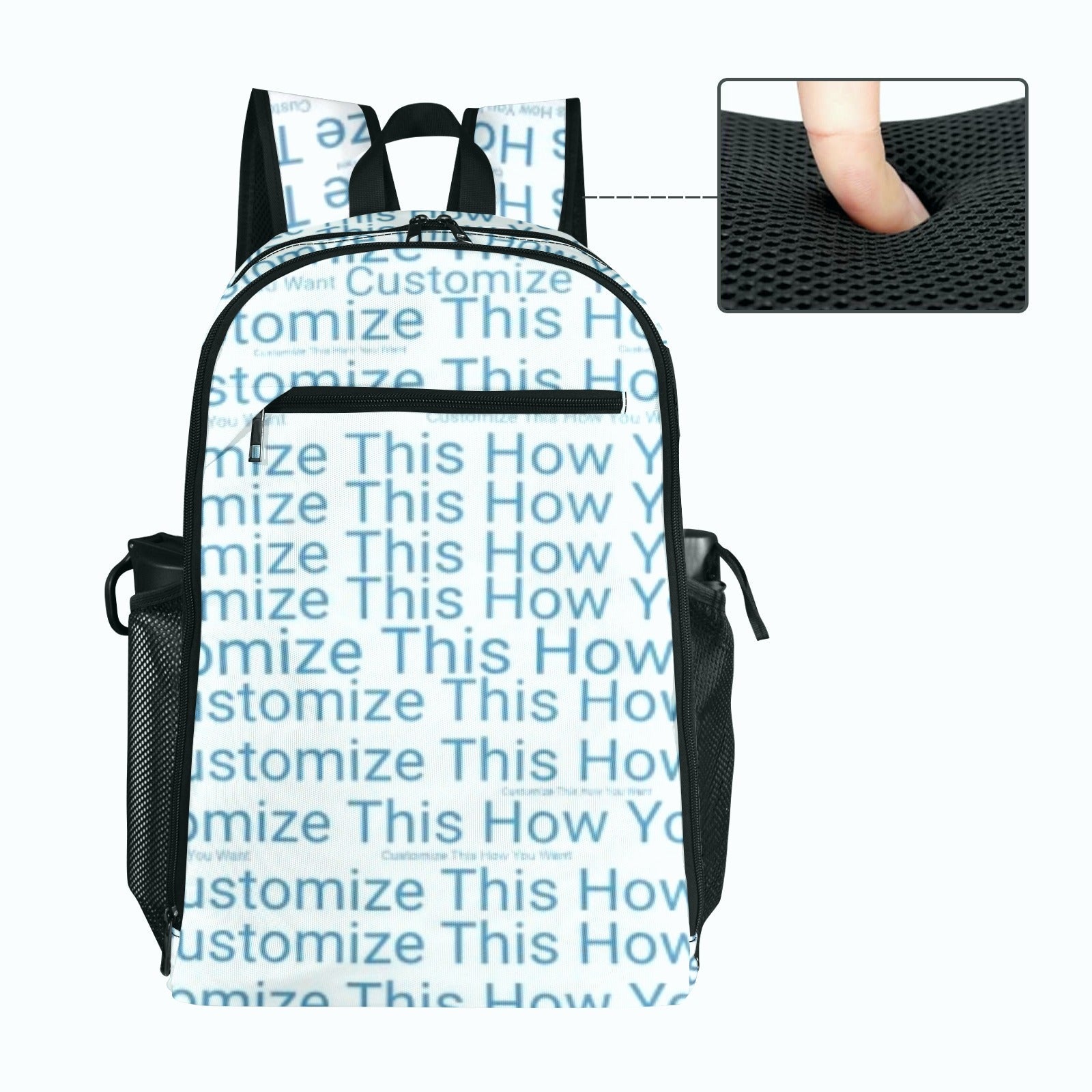 Custom All-Over Print Leisure Sports Backpack