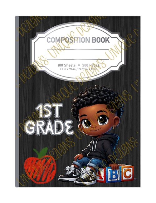Back To School Composition Book Covers