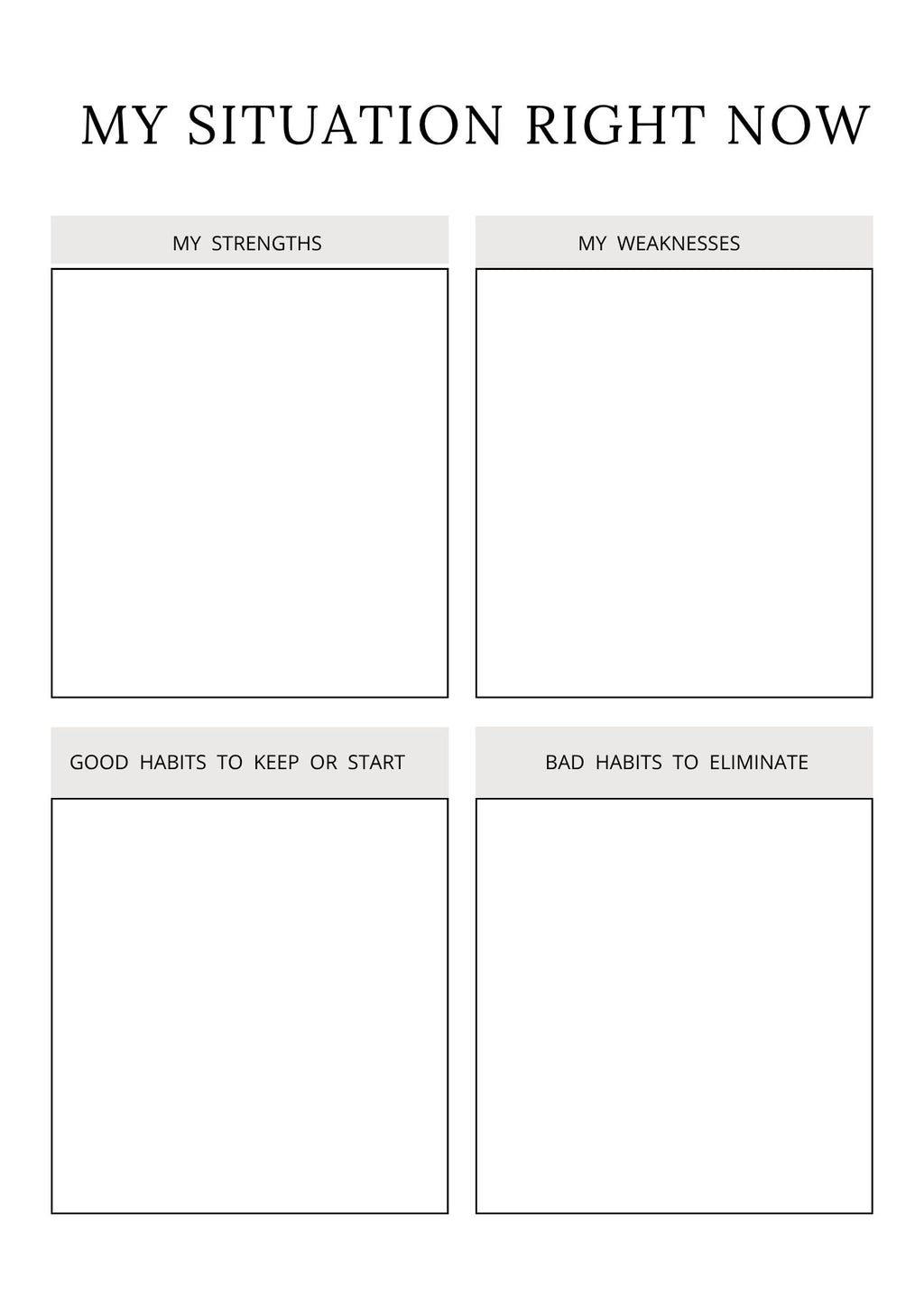 Personal Growth Planner