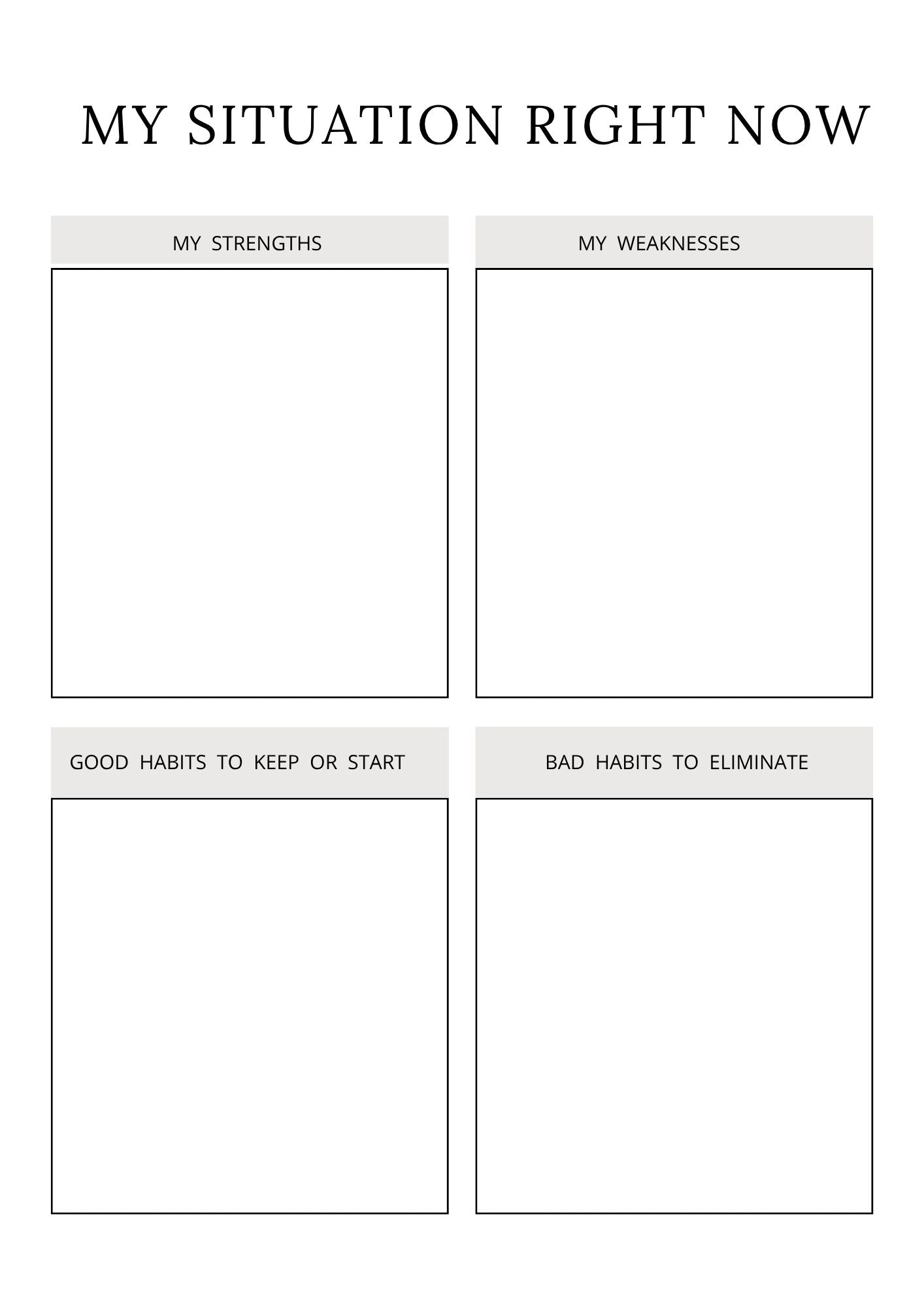 Personal Growth Planner