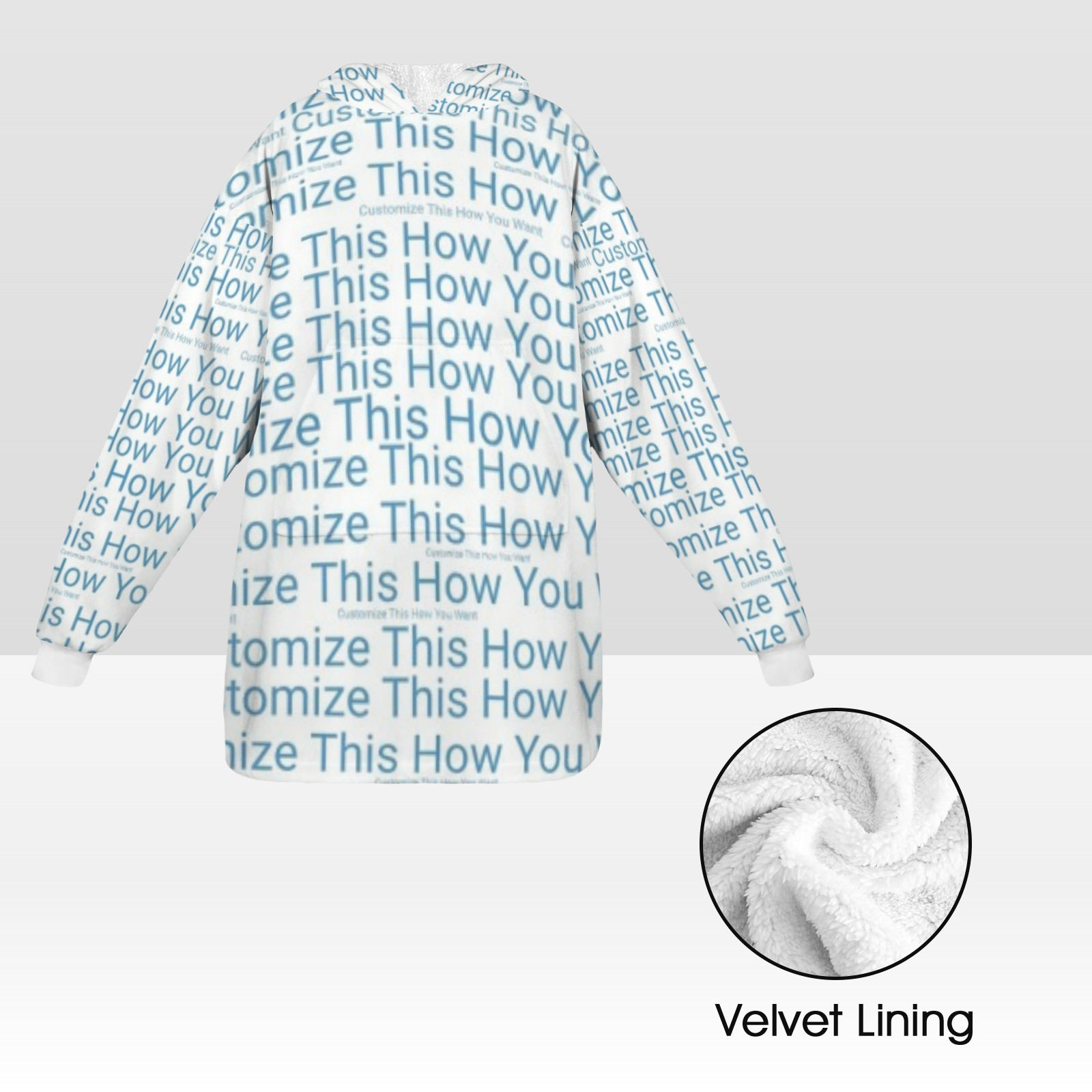 Blanket Hoodie for Women