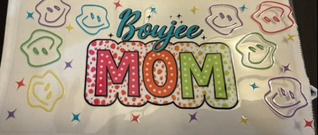 UV DTF Wrap-Boujee MOM