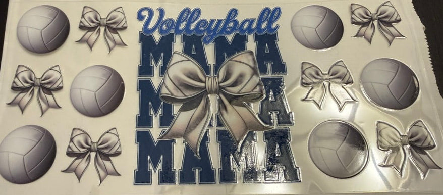 UV DTF Wrap- Volleyball Mama