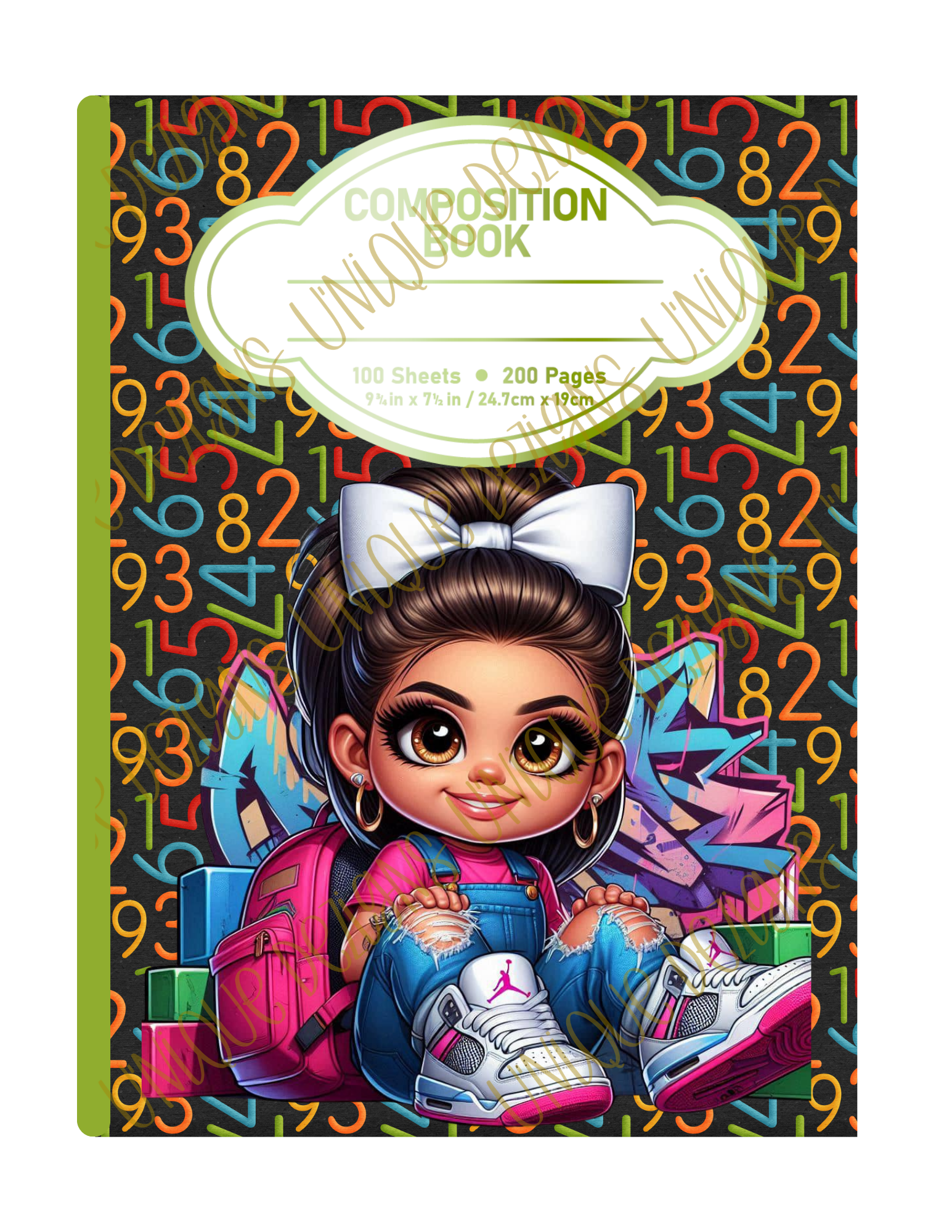 Back To School Composition Book Covers