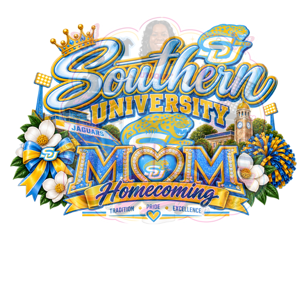Southern University Homecoming PNG Bundle – 5 Digital Designs | Instant Download