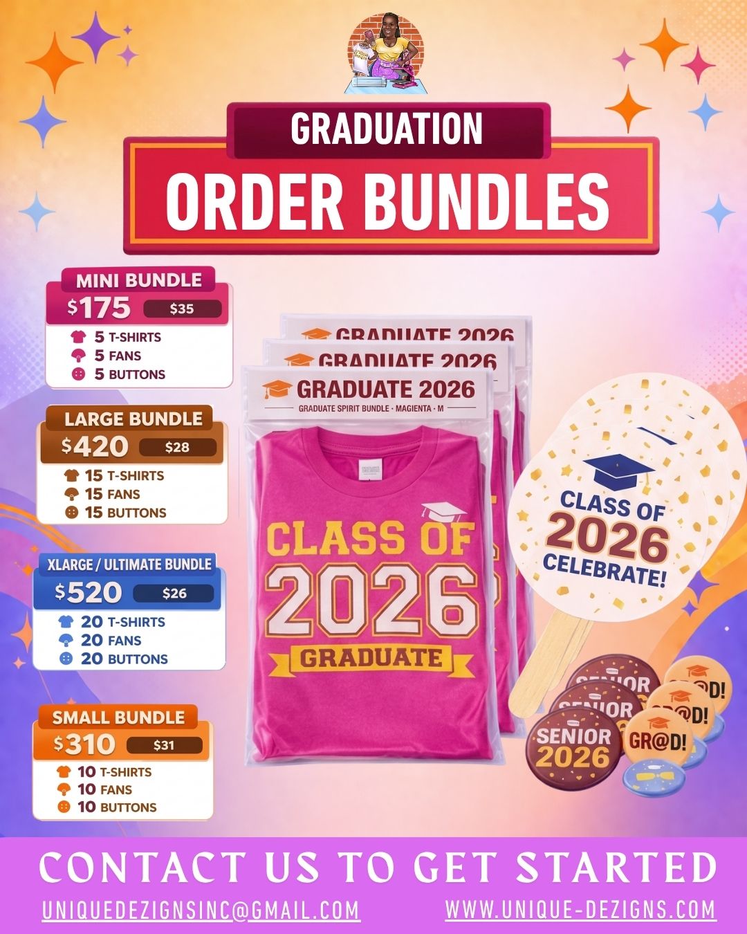 Graduation Family Bundles – Class of 2026 🎓✨