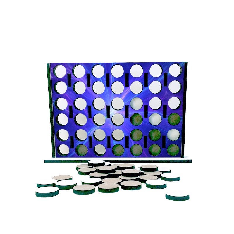 Custom Sublimation Connect Four – Perfect for Board Game Enthusiasts!