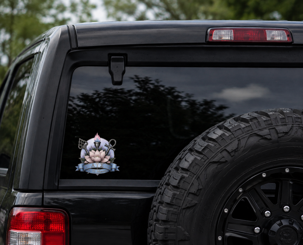 Alpha Tau Sigma Car Decal
