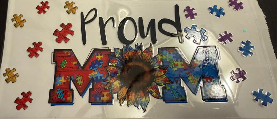 UV DTF Wrap-Proud Mom