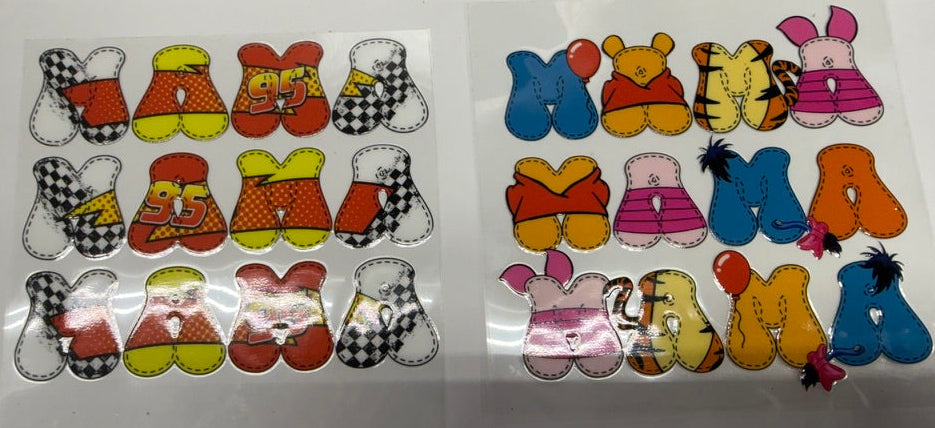 UV DTF Small Decal (16 pcs)