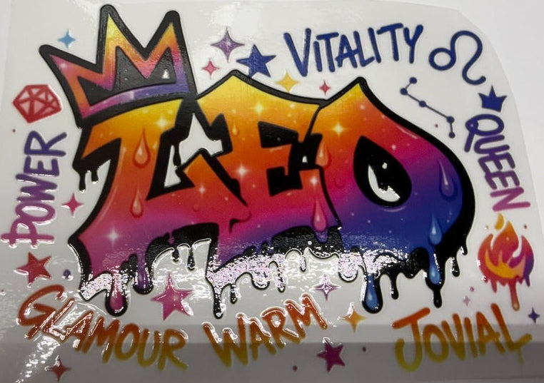 UV DTF Wrap-Zodiac Sign (Total-4)