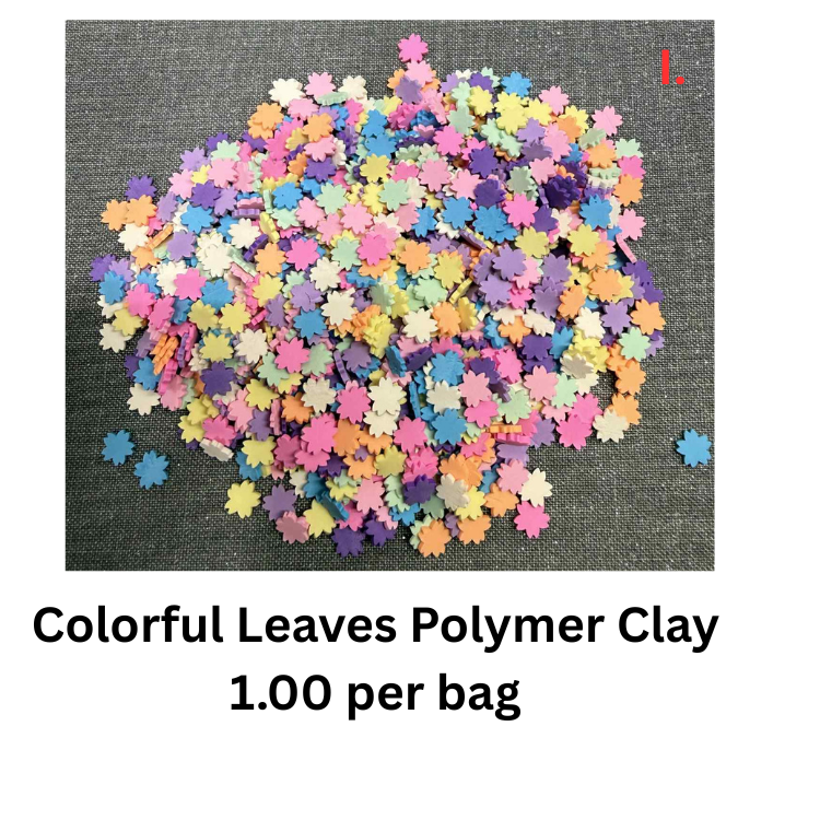 $1 Polymer Clay & Glitter Bags