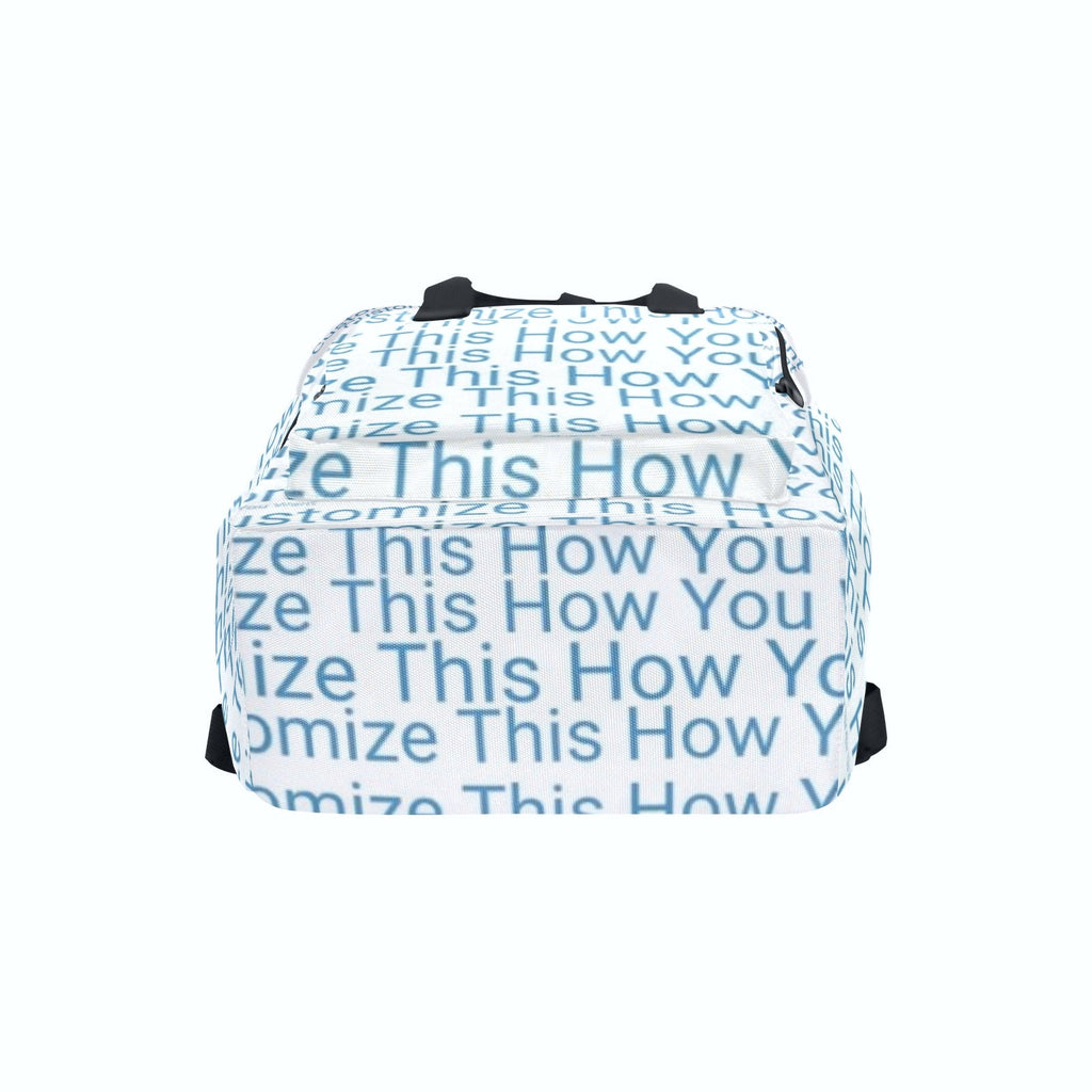 Custom Twin Handle Backpack