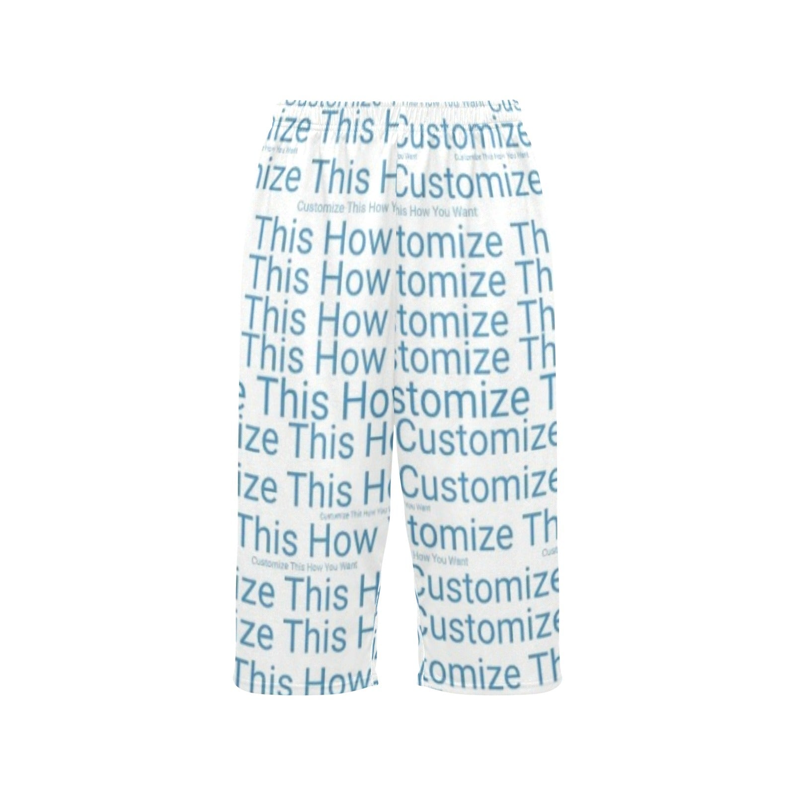 Cropped Pajama Pants