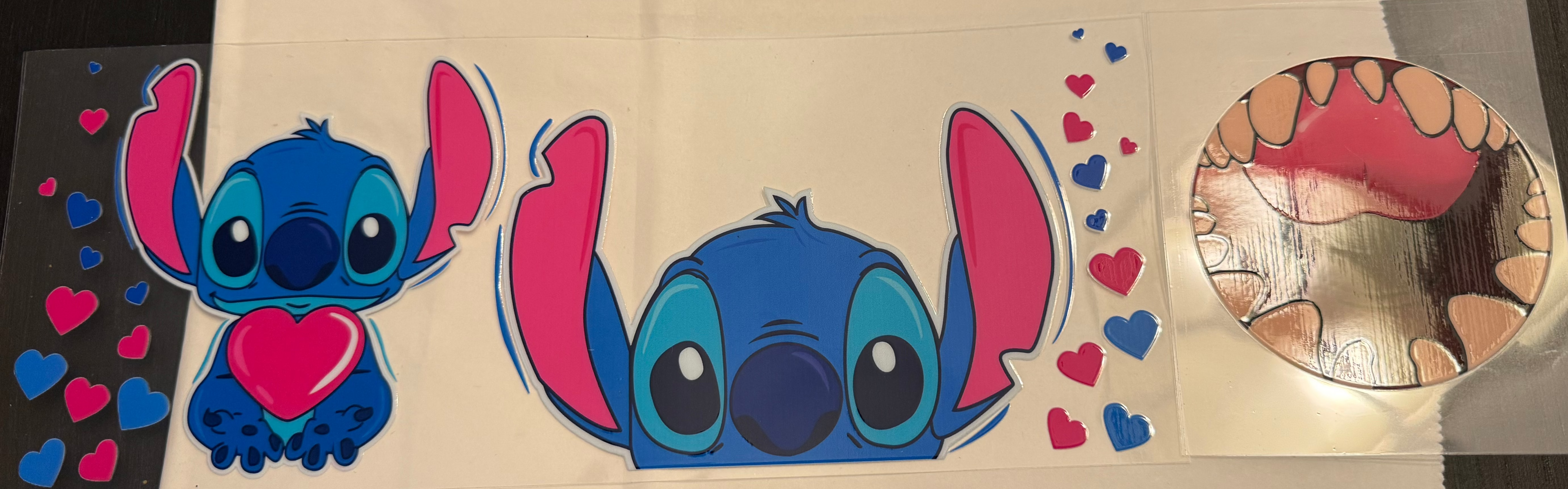 Character UV DTF Wraps for 15oz Mugs