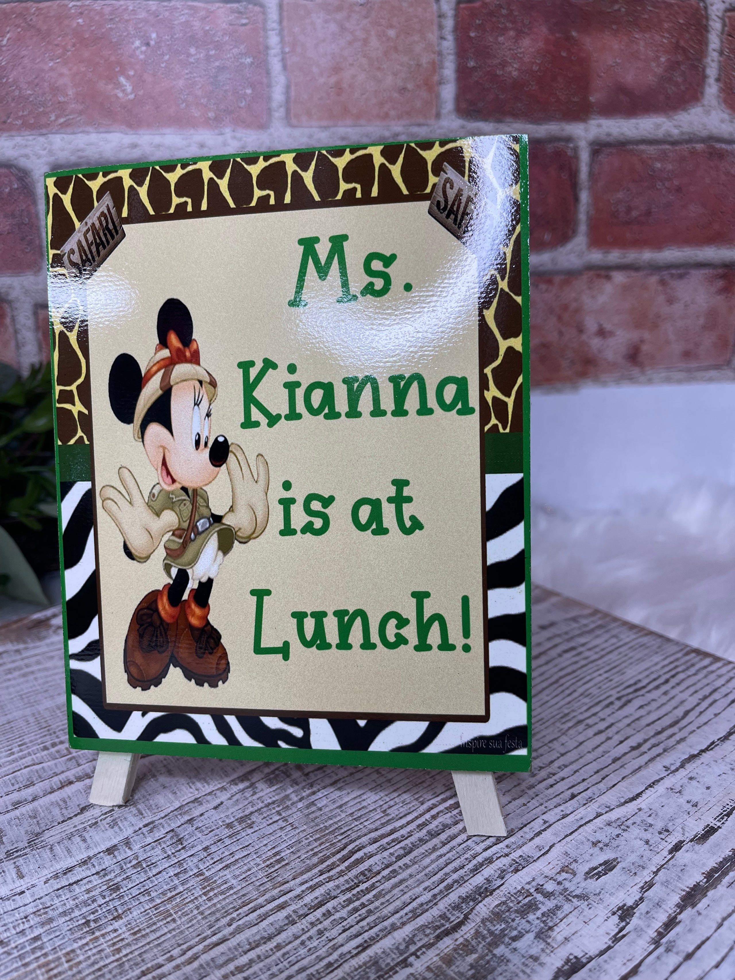 Mini Easel Signs