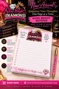 Shine Bright As A Diamond Custom Notepad