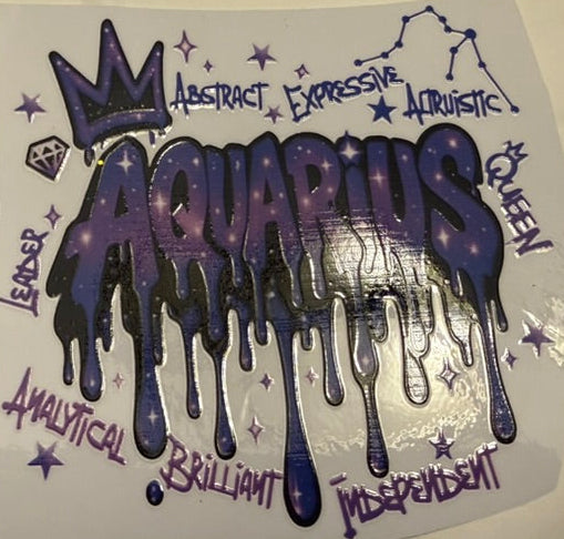 UV DTF Wrap-Zodiac Sign (Total-4)