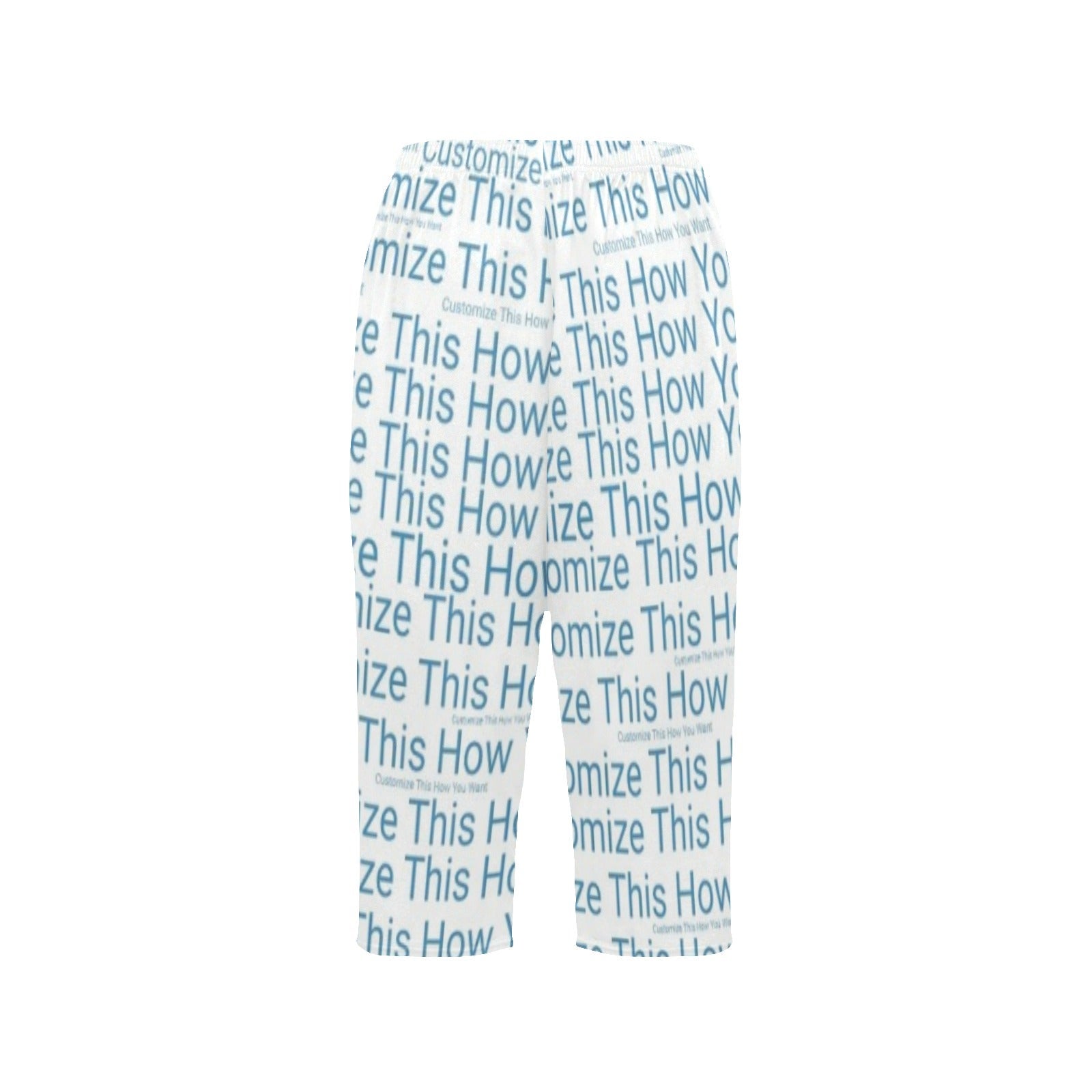 Cropped Pajama Pants