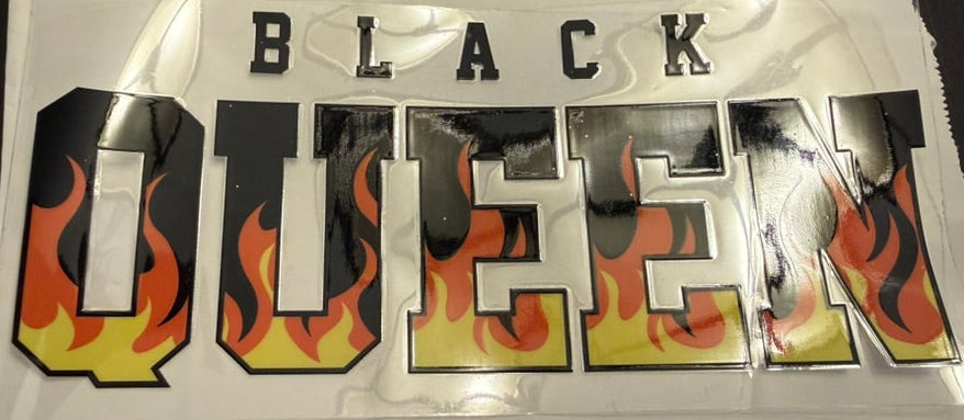 UV DTF Wrap- Black Queen/Dope