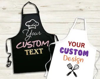 Custom Cooking Aprons – Personalized for Style and Functionality