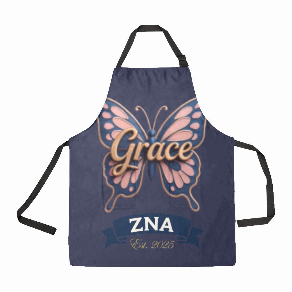 Custom All-Over Print Adjustable Apron with Pocket