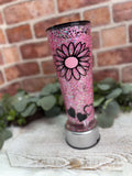 Pink FLower Tumbler