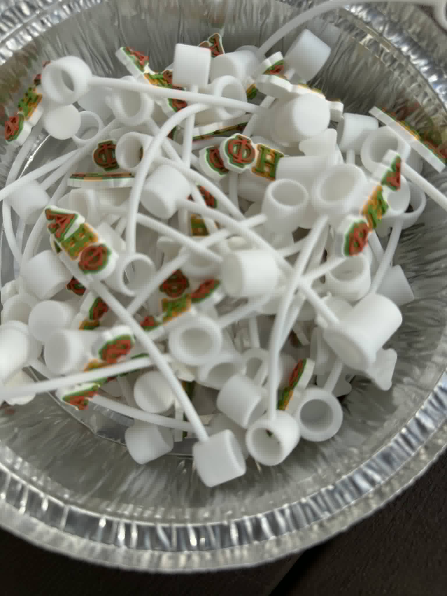 Alpha Eta Phi Silicone Straw Toppers — 40 oz Exclusive