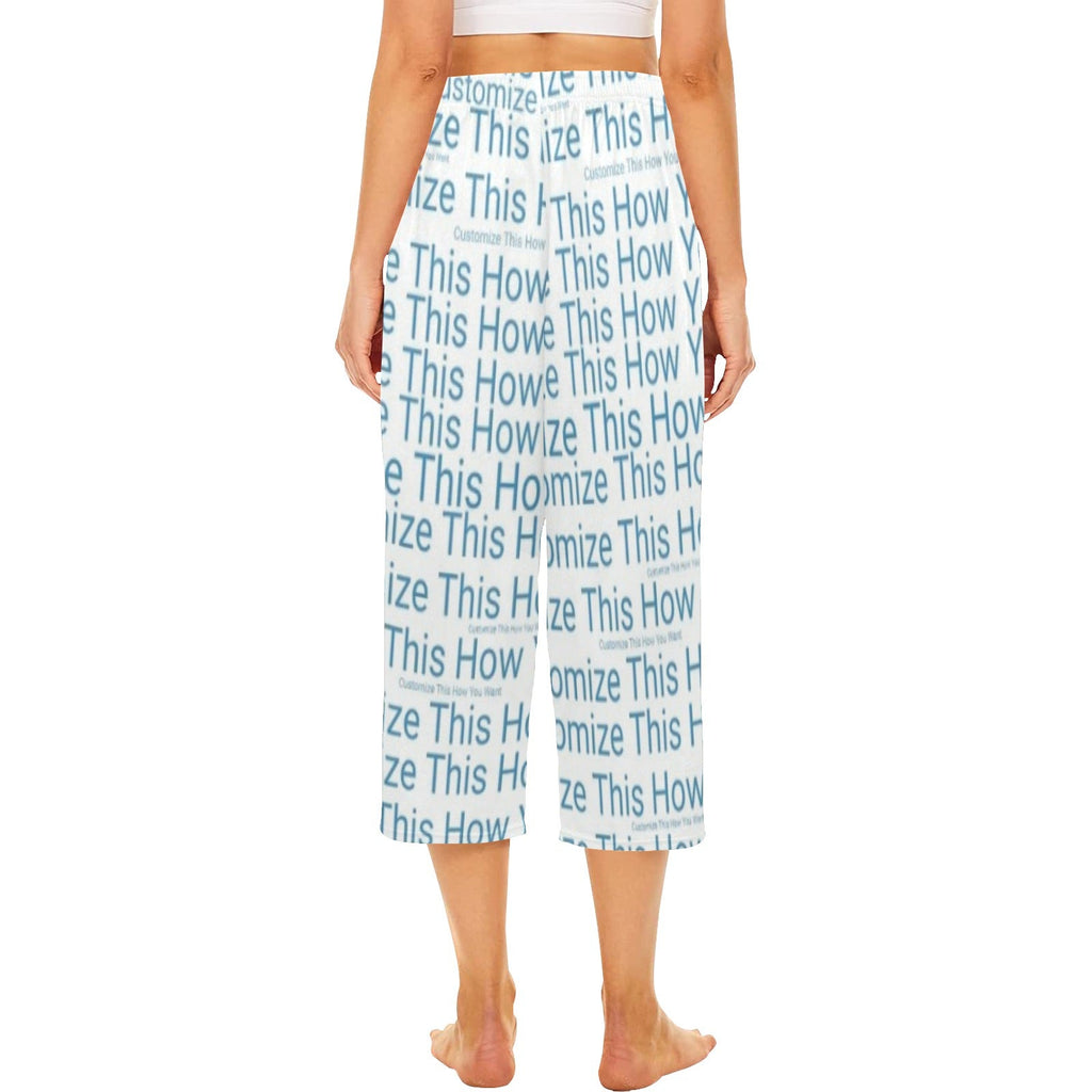 Cropped Pajama Pants