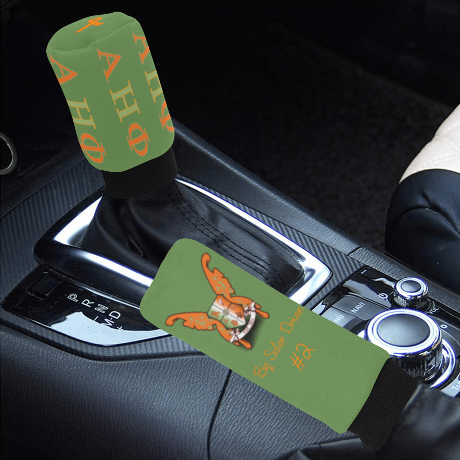 Car Shift Knob Cover & Hand Brake Cover