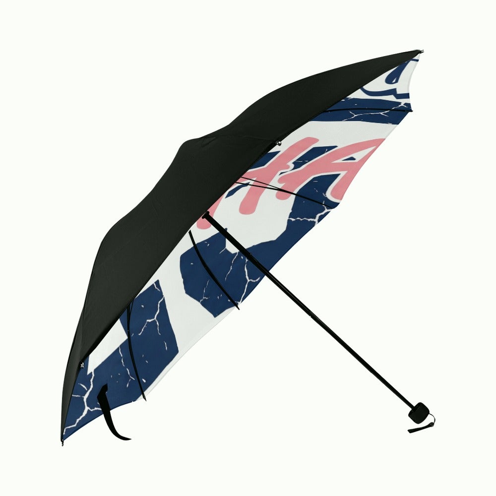 ✨ Custom Anti-UV Foldable Umbrella — Underside Printed ✨