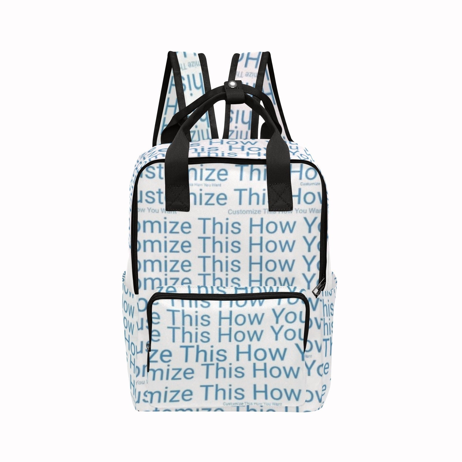 Custom Twin Handle Backpack