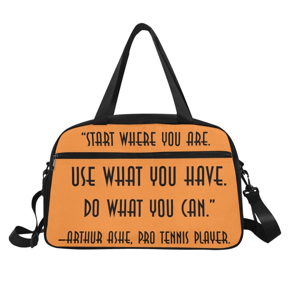 Custom Fitness and Travel Handbag
