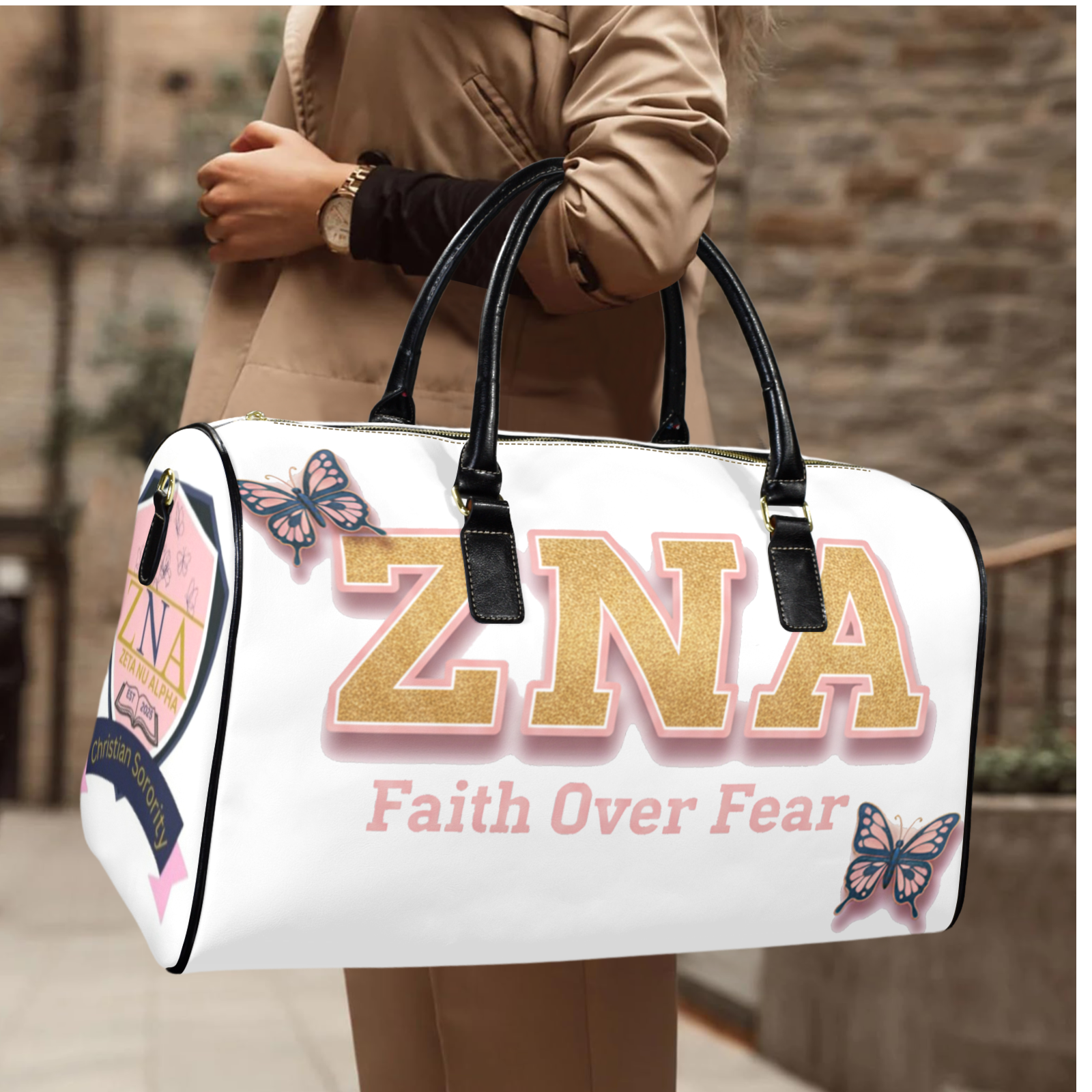 Custom Large Duffel Bag – Personalized Travel & Gym Bag