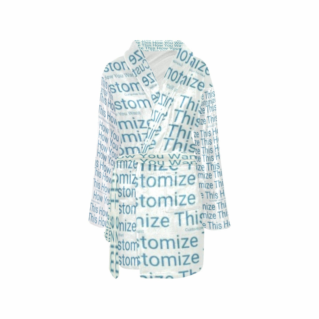 Women’s Custom All-Over Print Fleece Robe