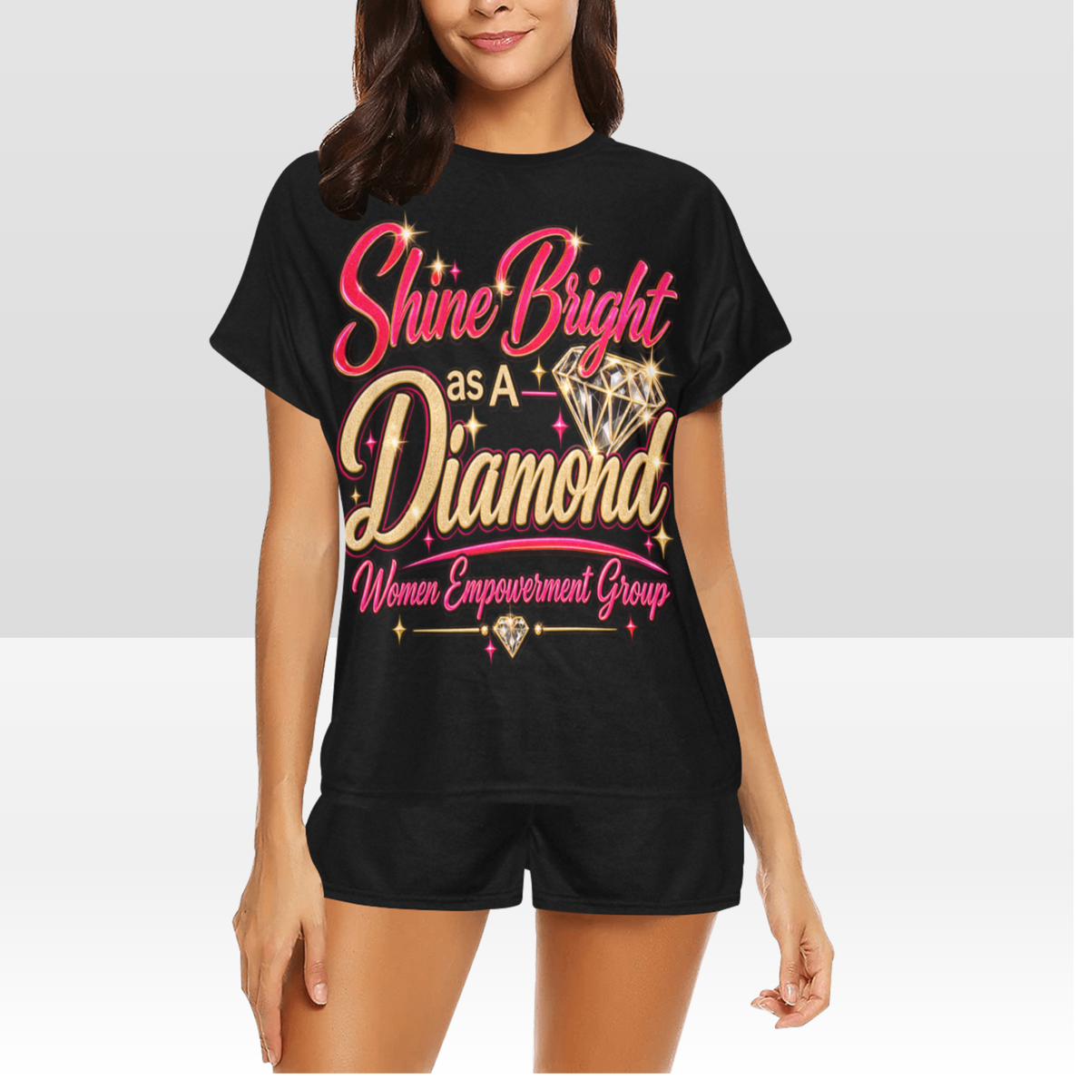 Shine Bright As A Diamond PJ Set