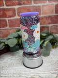 Glittered Purple Unicorn Tumbler